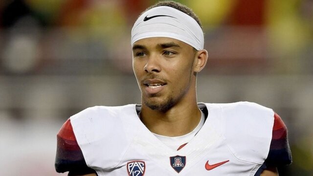 Son, Trey, Plays Wide Receiver For University Of Arizona