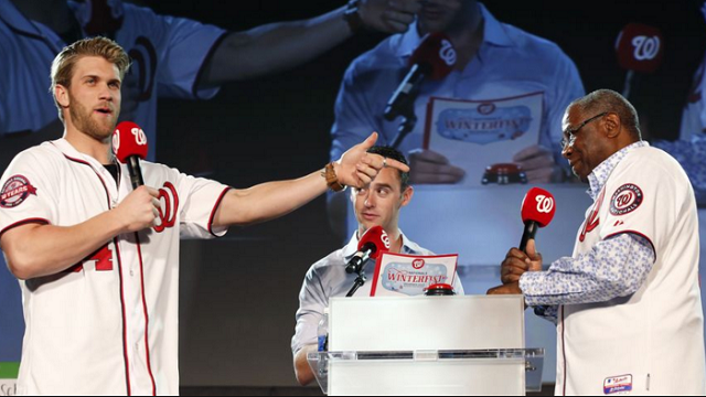 New Washington Nationals Manager Dusty Baker Hilariously Doesn\'t Know Bryce Harper\'s Name