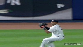 Watch Aaron Hicks Throw One-Hop Laser To Nail Danny Valencia At The Plate