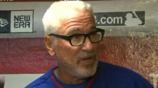  Watch Joe Maddon Give First Comments On Schwarber Injury 