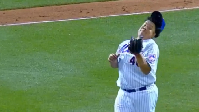 Bartolo Colon's Over-The-Shoulder Catch Is Pure Poetry In Motion