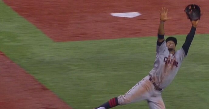 Watch The Greatest Non-Catch Ever, Courtesy Of Francisco Lindor