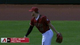 Watch Shelby Miller Play Left Field Because The Arizona Diamondbacks Somehow Ran Out Of Players
