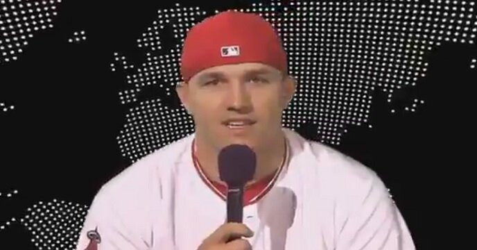 Mike Trout's Weather Reports Are Almost As Good As His Baseball Skills