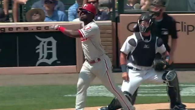 Phillies\' Odubel Herrera Makes Baseball Fun Again With Homer And Bat Flip