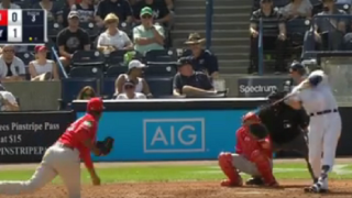 New York Yankees' Aaron Judge Clobbers Mammoth Home Run In First Spring Training Game