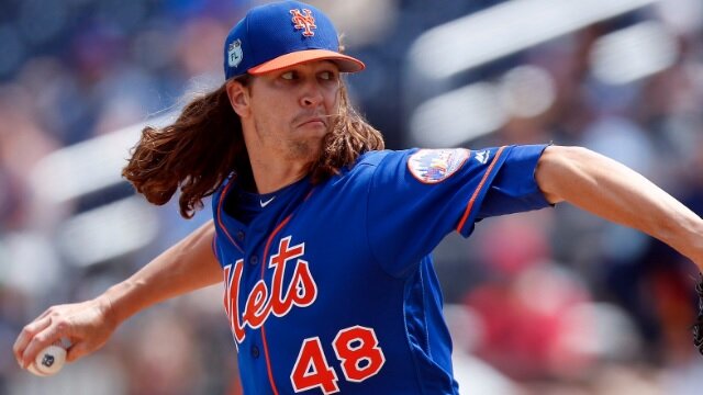 Message to New York Mets Players: Don\'t Park in Jacob deGrom\'s Spot