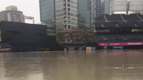 San Diego Padres' Petco Park Back To Normal After Rain Turns Field Into A Lake