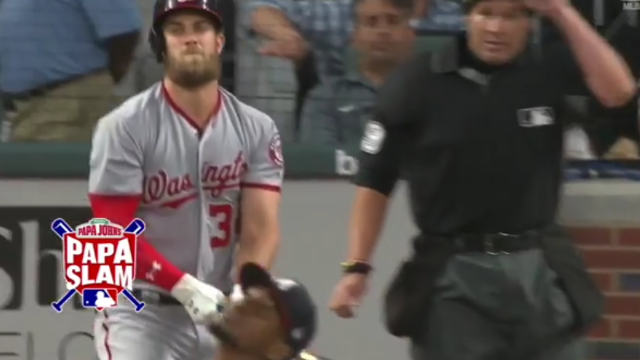 Bryce Harper Blasts Grand Slam for Second Homer in Nationals\' 14-4 Win