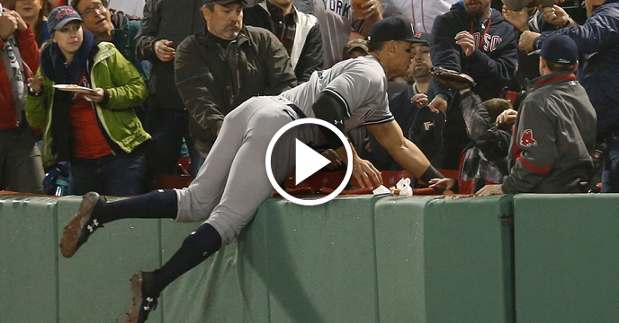 Yankees' Aaron Judge Smashes Home Run — Makes Incredible Catch In Fenway Park Debut