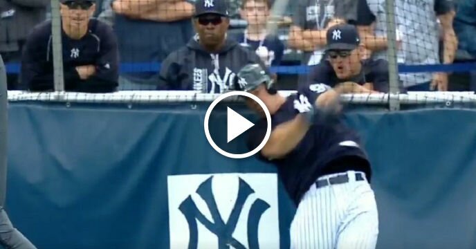 Yankees' Aaron Judge Shatters Outfield TV With Mammoth Batting Practice Home Run