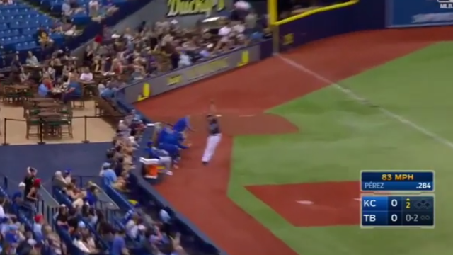 Tampa Bay Rays Ball Boy Saves Bullpen from Line Drive with Sensational Catch
