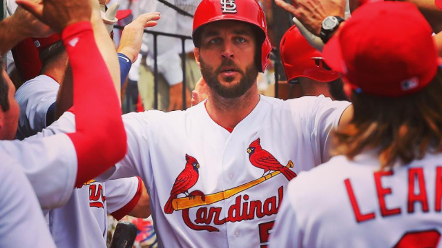 Adam Wainwright as Hot as Bryce Harper, Mike Trout at the Plate after HR