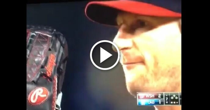 Nationals' Max Scherzer Was So Locked In Against the Dodgers That He Was Talking to Himself