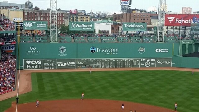 Fan Drops Controversial Banner on Green Monster During Red Sox Game