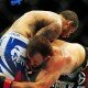 Ryan Bader secures takedown of Rafael Cavalcante at UFC 174