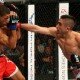 Ricardo Lamas lands punch on Hacran Dias at UFC Fight Night 44