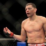 Nick Diaz trash-talks Carlos Condit during interim welterweight title fight at UFC 143