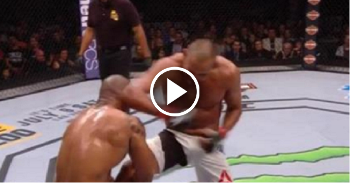 Watch 45-Year-Old Dan Henderson Pummel Hector Lombard Into Oblivion At UFC 199