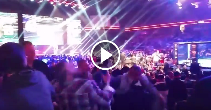 MMA Fan Gets Brutally Leveled By One Punch In Crowd At Bellator 178