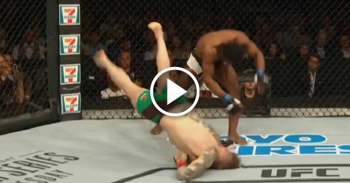 MMA Fighter Stuffs Takedown Attempt, Slams Opponent Head-First Into Mat For KO