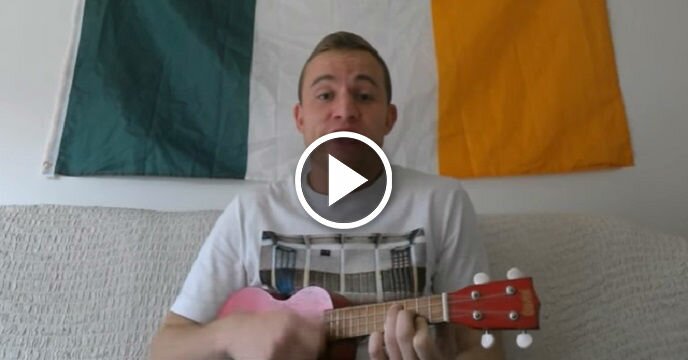 Conor McGregor Fan Writes Song For Floyd Mayweather Jr. Fight, Performs It With Ukelele
