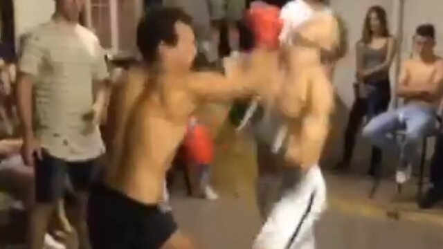 Two Boxers Unbelievably Knock Each Other Out at the Exact Same Time