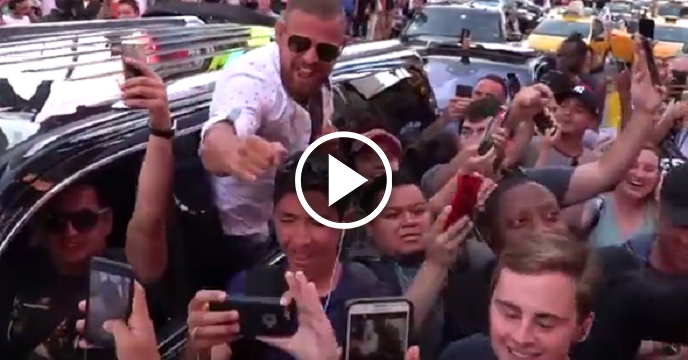 Conor McGregor Impersonator Hilariously Pranks New York City