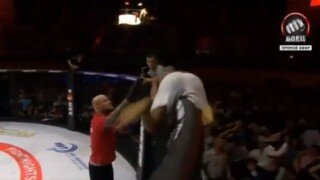 Former UFC Fighter Diego Brandao Leaves in Middle of Match After Fans Toss Garbage in Cage