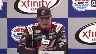 Custer happy with Top 5 finish at Charlotte
