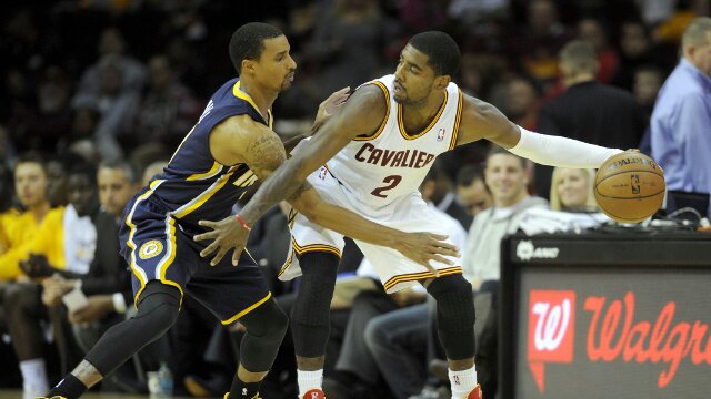 George Hill and Kyrie Irving