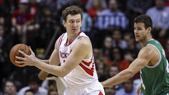 Omer Asik and Kris Humphries
