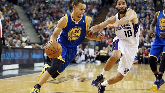 Steph Curry and Klay Thompson Prove to Be Too Hot for Sacramento Kings