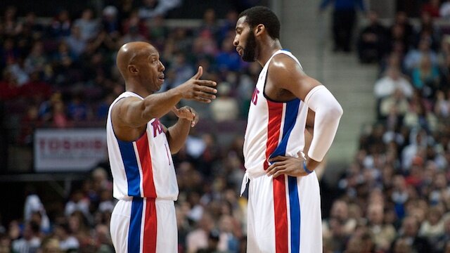 Chauncey Billups and Andre Drummond