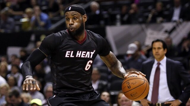 LeBron sleeved jersey