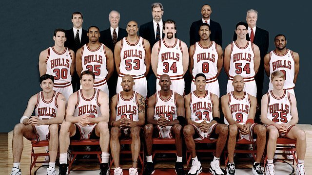 The 1995-96 NBA Champion Chicago Bulls