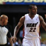 April 30, 2014: Steve Mitchell; James Jones will fill the essential "Mike Miller" role for the Miami Heat in the 2014 NBA Playoffs.