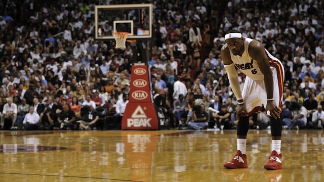 April 12, 2014; Steve Mitchell- The Miami Heat need to win two out of their next three games in order to secure home court advantage throughout the Eastern Conference Playoffs.