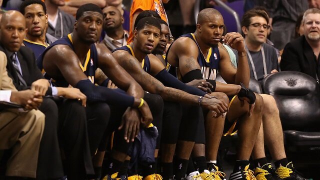 Indiana Pacers bench