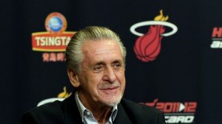 June 19, 2014; Steve Mitchell: Pat Riley's strong words should resonate with the Heat's Big Three.