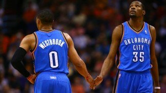 Kevin Durant, Russell Westbrook, Oklahoma City Thunder