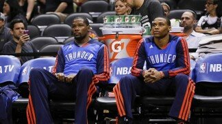 Kevin Durant and Russell Westbrook, Oklahoma City Thunder