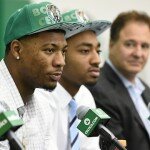 Marcus Smart and James Young Introduced as Boston Celtics