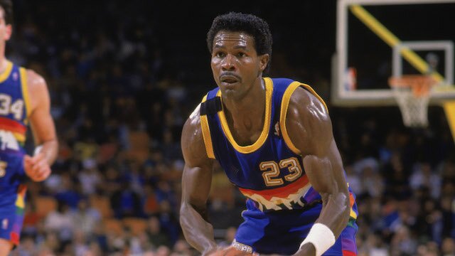 T.R. Dunn of the Denver Nuggets