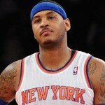 Carmelo Anthony New York Knicks Re-Sign