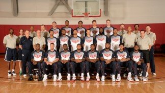 2014 USA Basketball Men's National Team Photo
