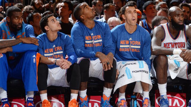 New York Knicks Bench