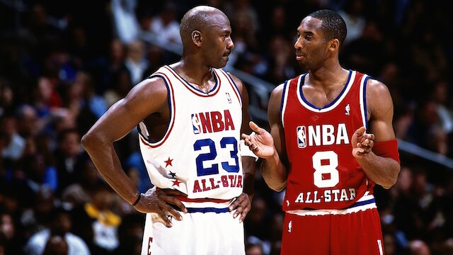 Kobe Bryant Michael Jordan All-Star Game
