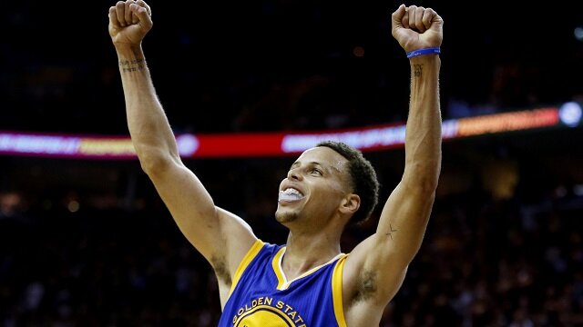 Stephen Curry Golden State Warriors 2015 NBA Finals