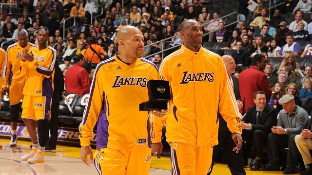 Derek Fisher Kobe Bryant Lakers
